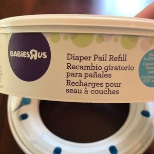 NWOT 4 Babies R us diaper pail refill